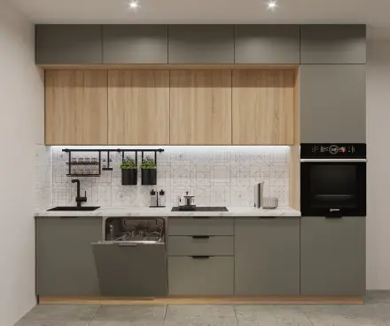 Фаска Обсидиан Дуб сонома - 19 (3000 мм)